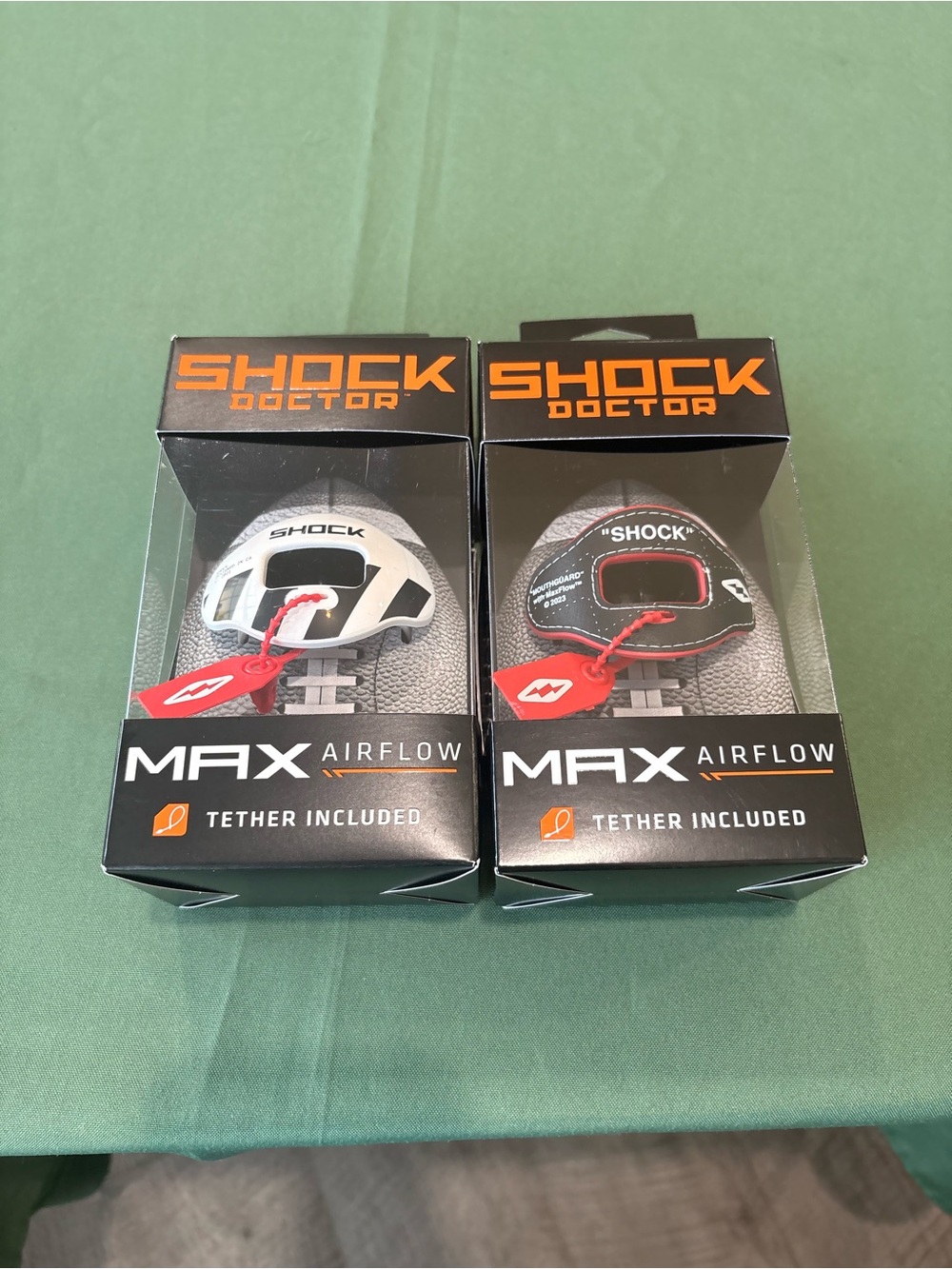 Max Airflow Mouthguard - White and Black bundle nwt
